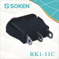 Soken Rocker Switch on-off / on-on para o aparelho elétrico Rk1-11c